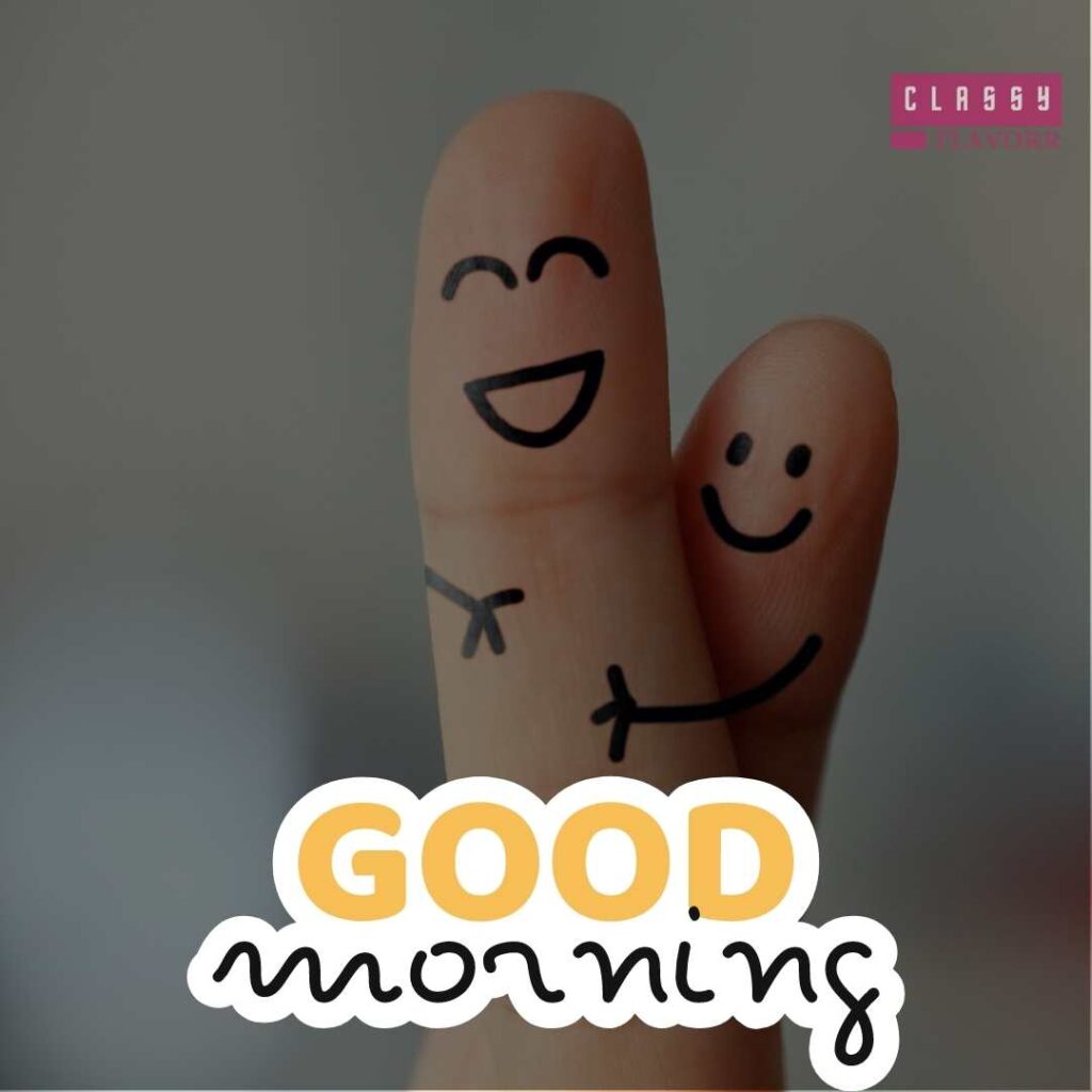 good morning image of love fingers