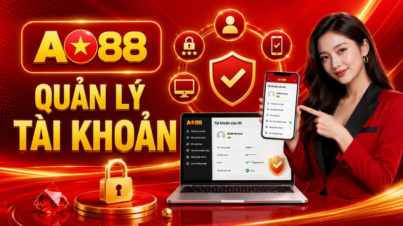 Điều khoản điều kiện AO88 về quản lý tài khoản