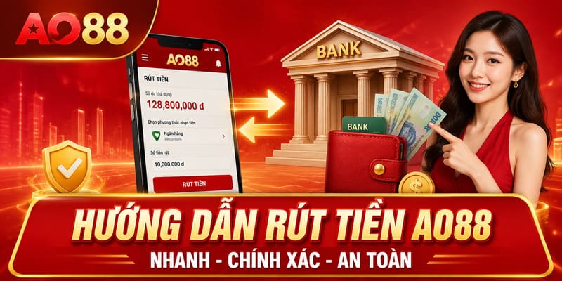 Hướng dẫn rút tiền AO88 theo từng bước