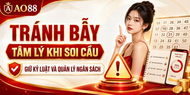 Các bẫy tâm lý khi áp dụng kinh nghiệm soi cầu AO88
